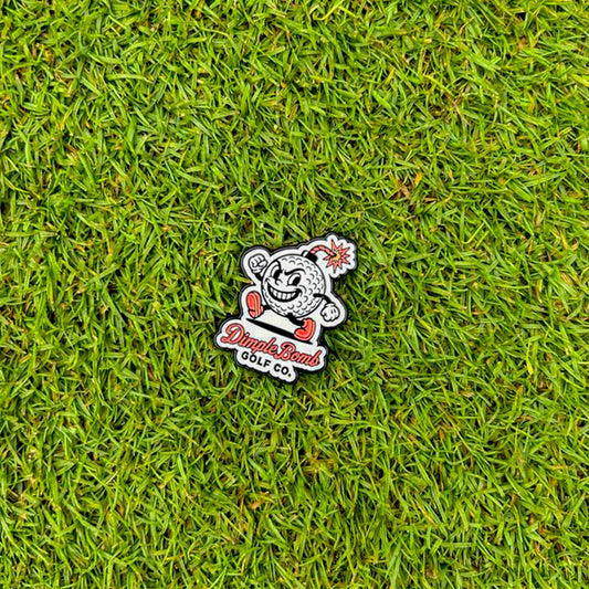 Dimple Bomb Golf Co. Ball Marker
