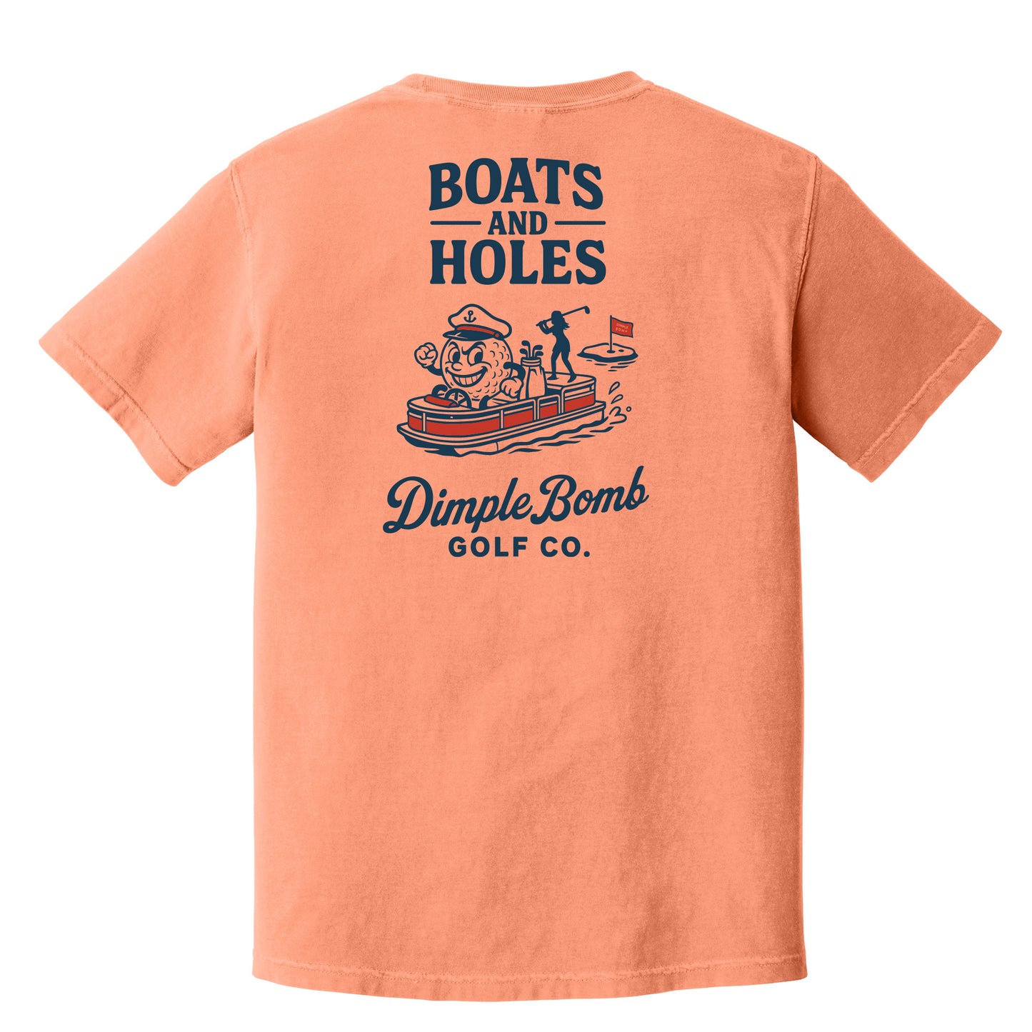 Boats and Holes Tee – Prestige Fairway Edition