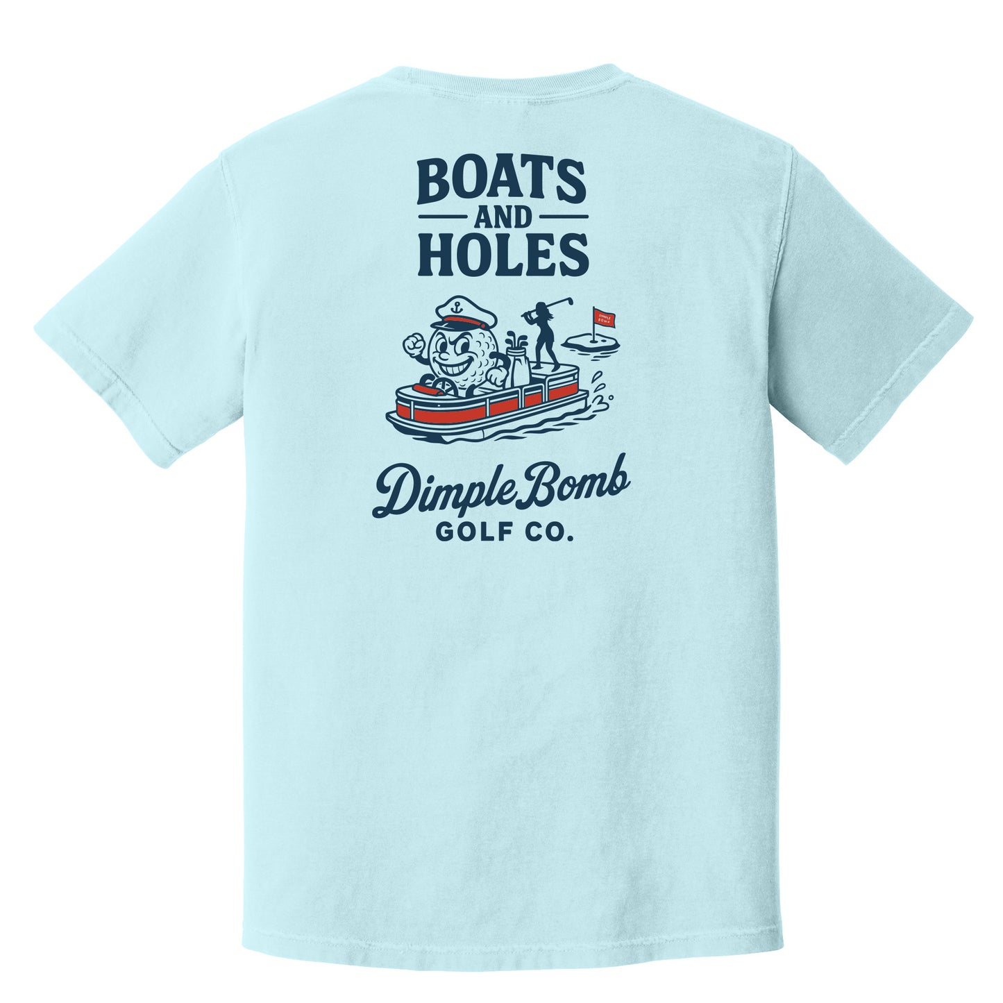 Boats and Holes Tee – Prestige Fairway Edition