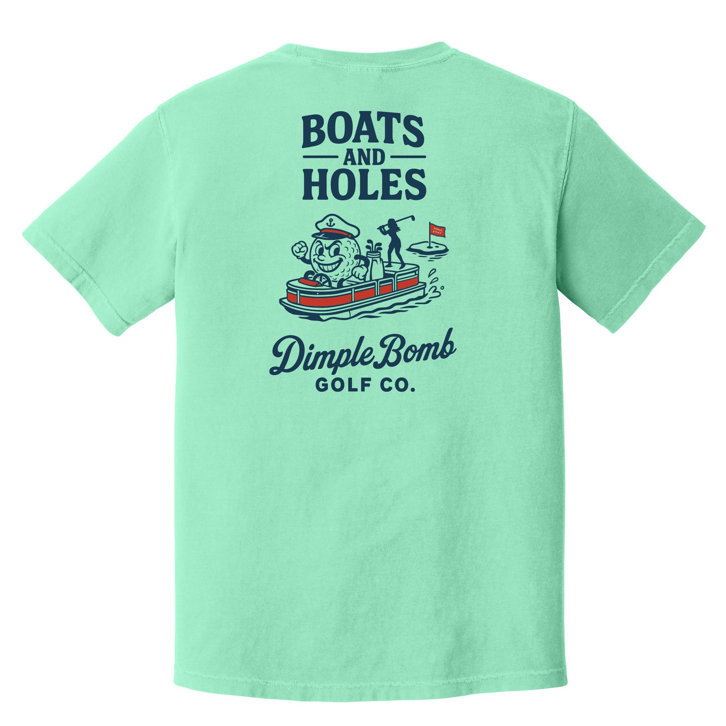 Boats and Holes Tee – Prestige Fairway Edition
