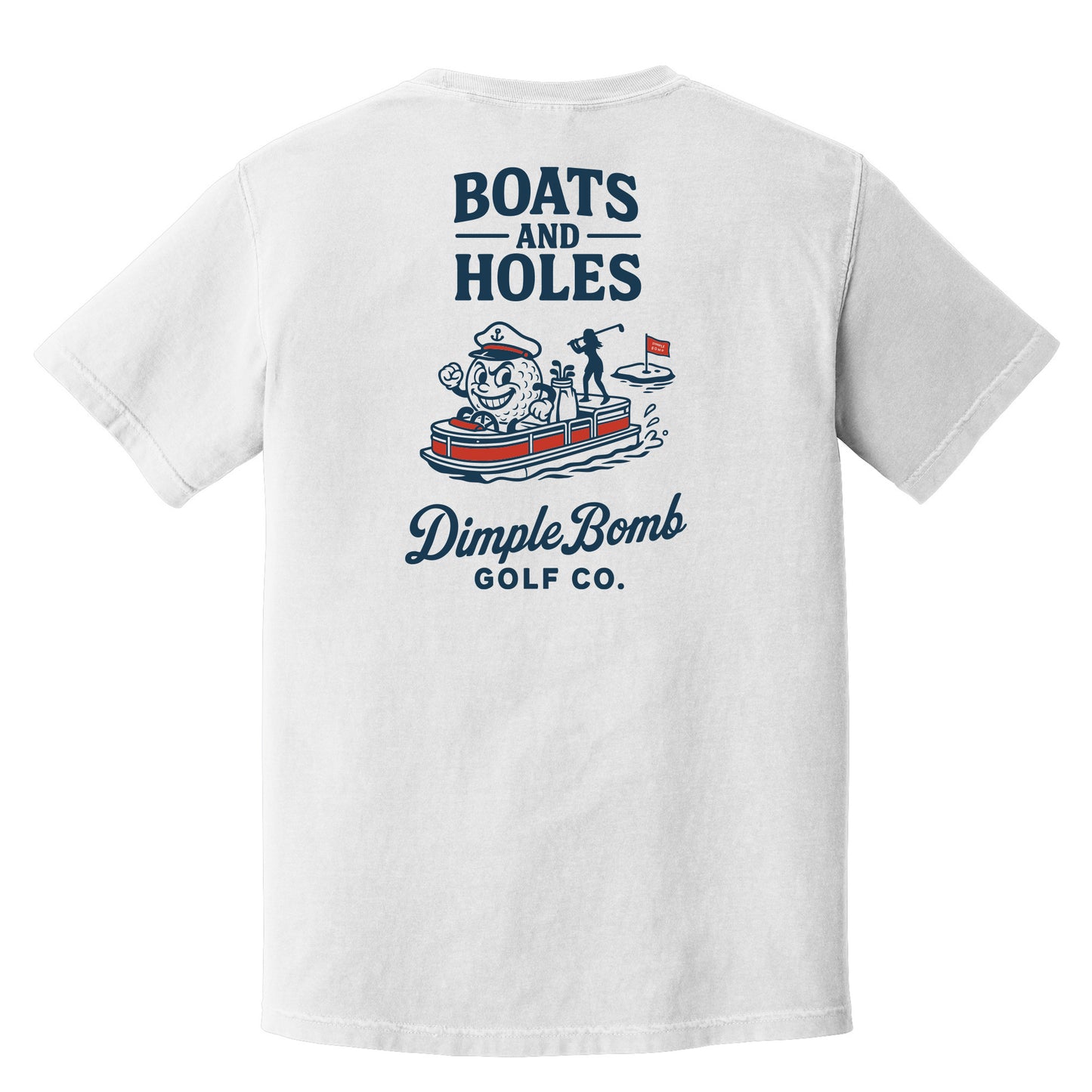 Boats and Holes Tee – Prestige Fairway Edition