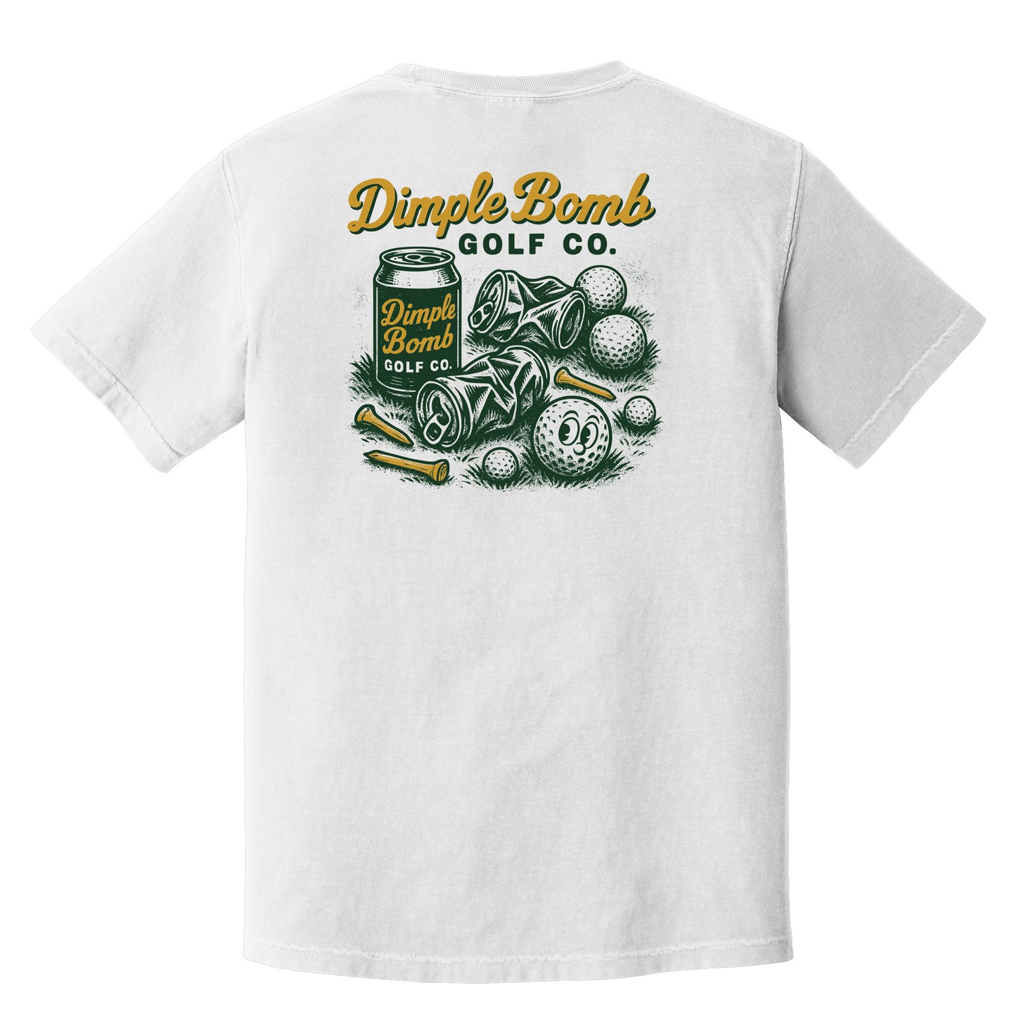 Crushed Cans & Broken Tees Tee – Shotgun Start Approved
