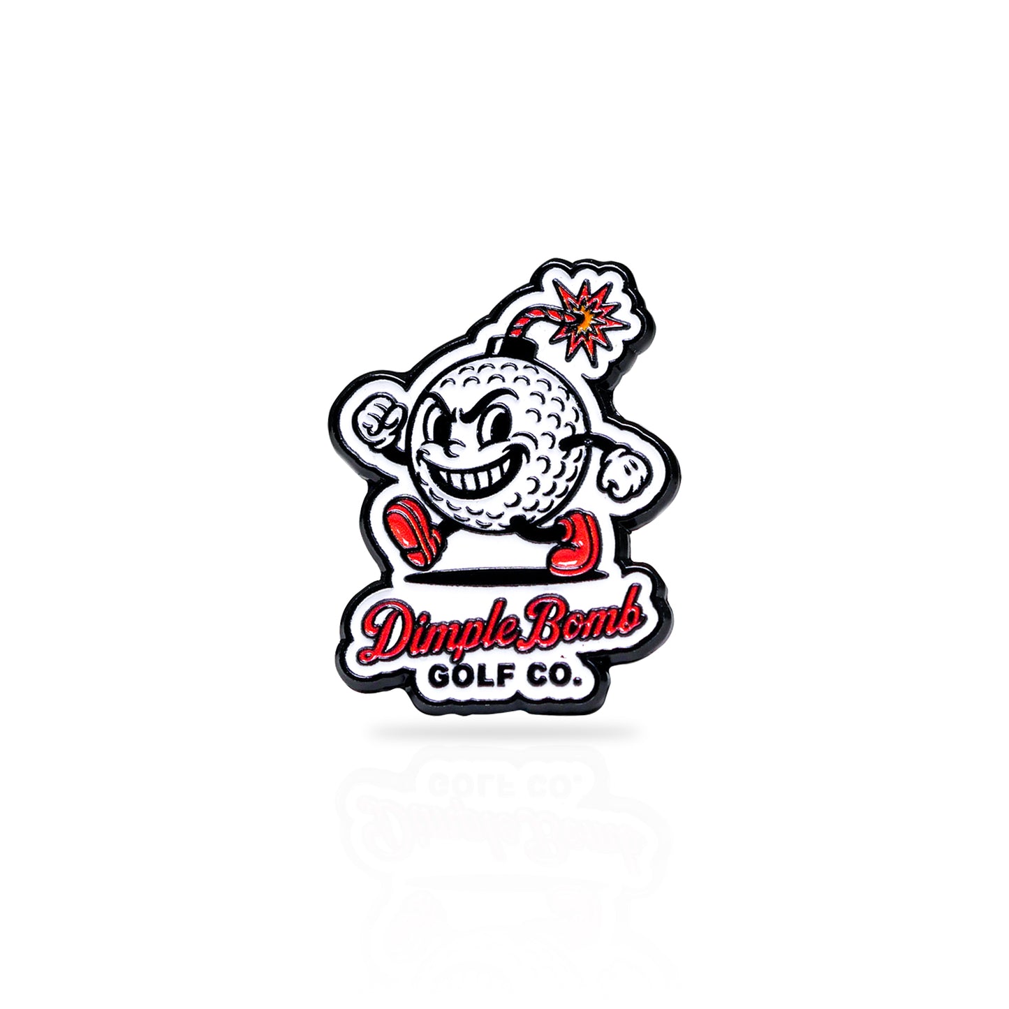 Dimple Bomb Golf Co. Ball Marker