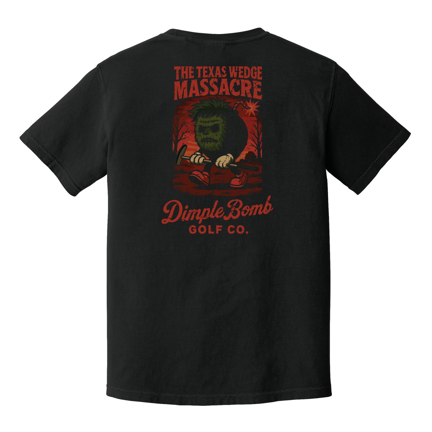 Texas Wedge Massacre Tee – Turf Faced Terror