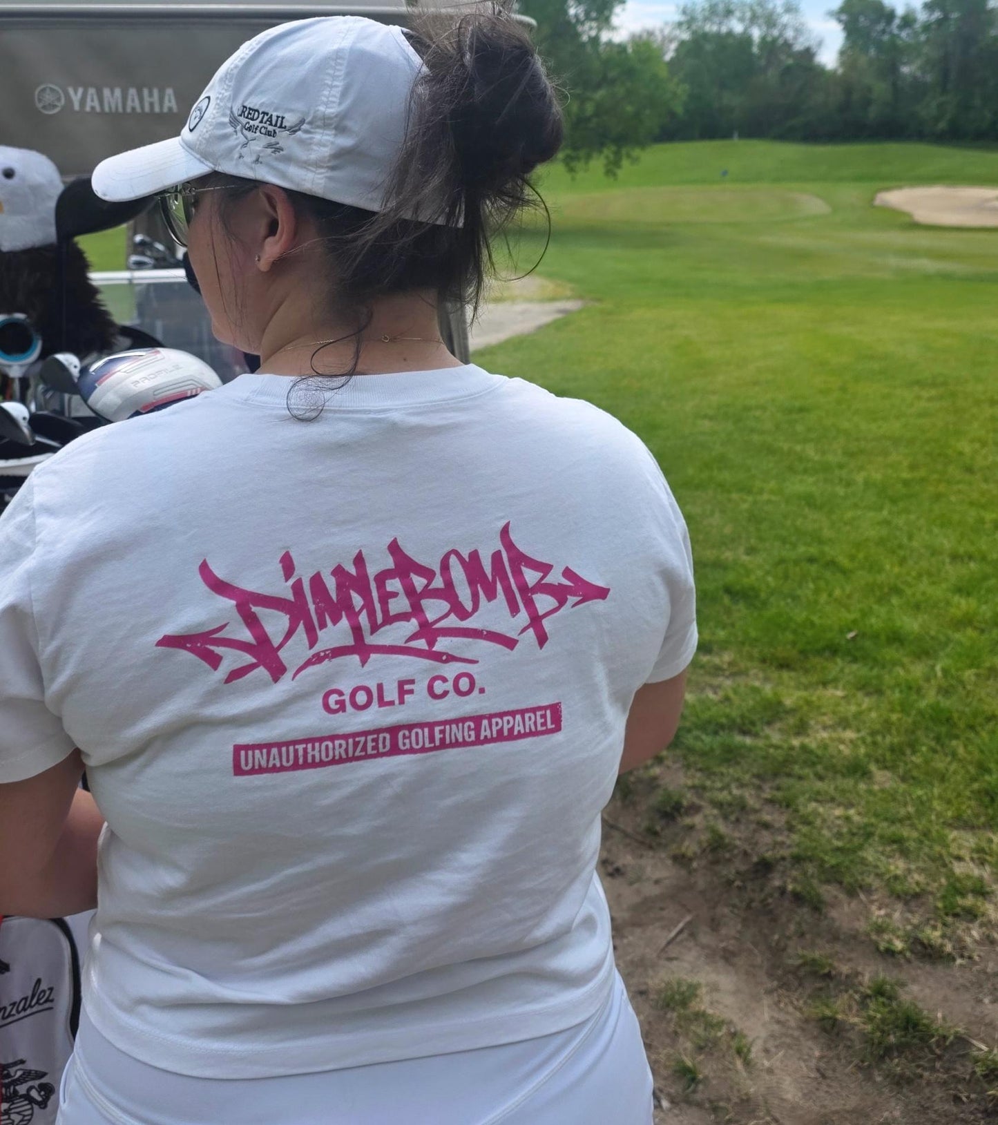Unauthorized Golfing Apparel Tee – Street Tag Ladies Edition