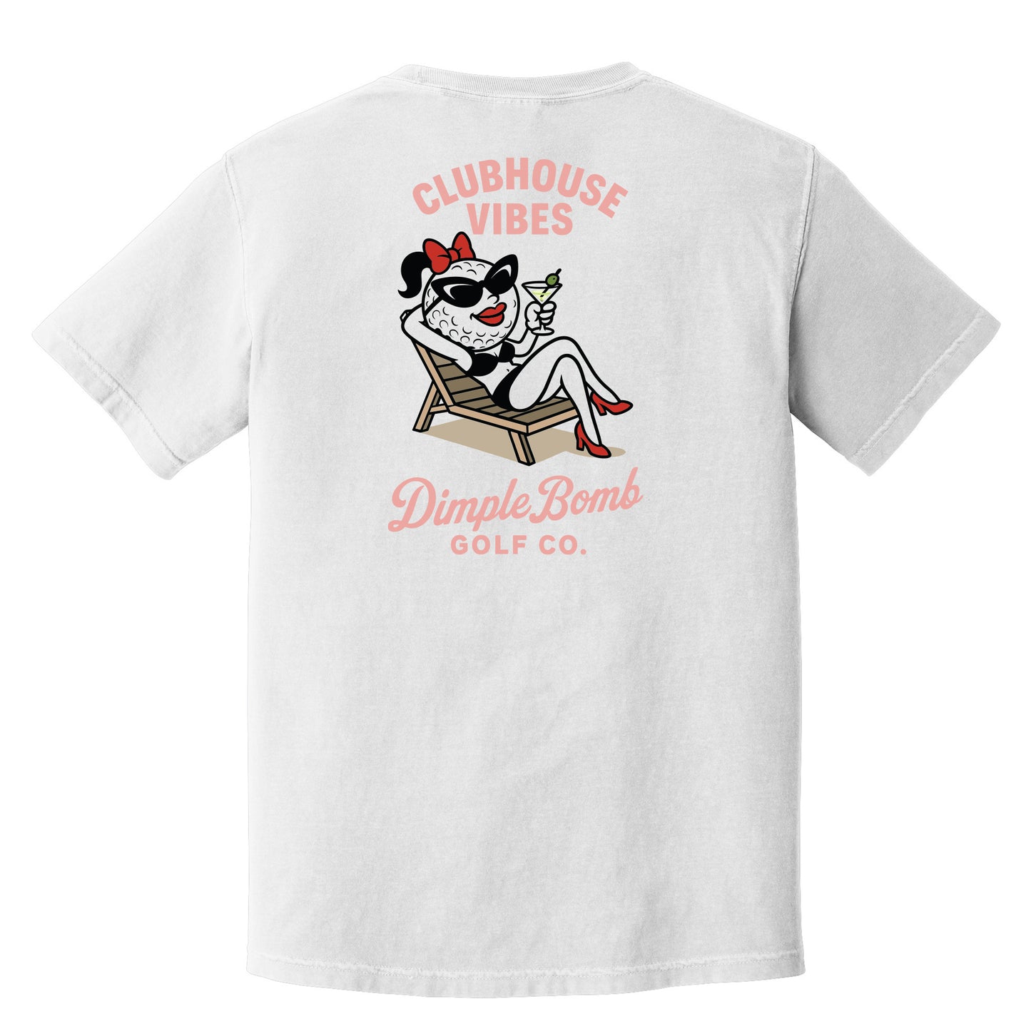 Clubhouse Vibes Tee – Sip, Relax, Repeat