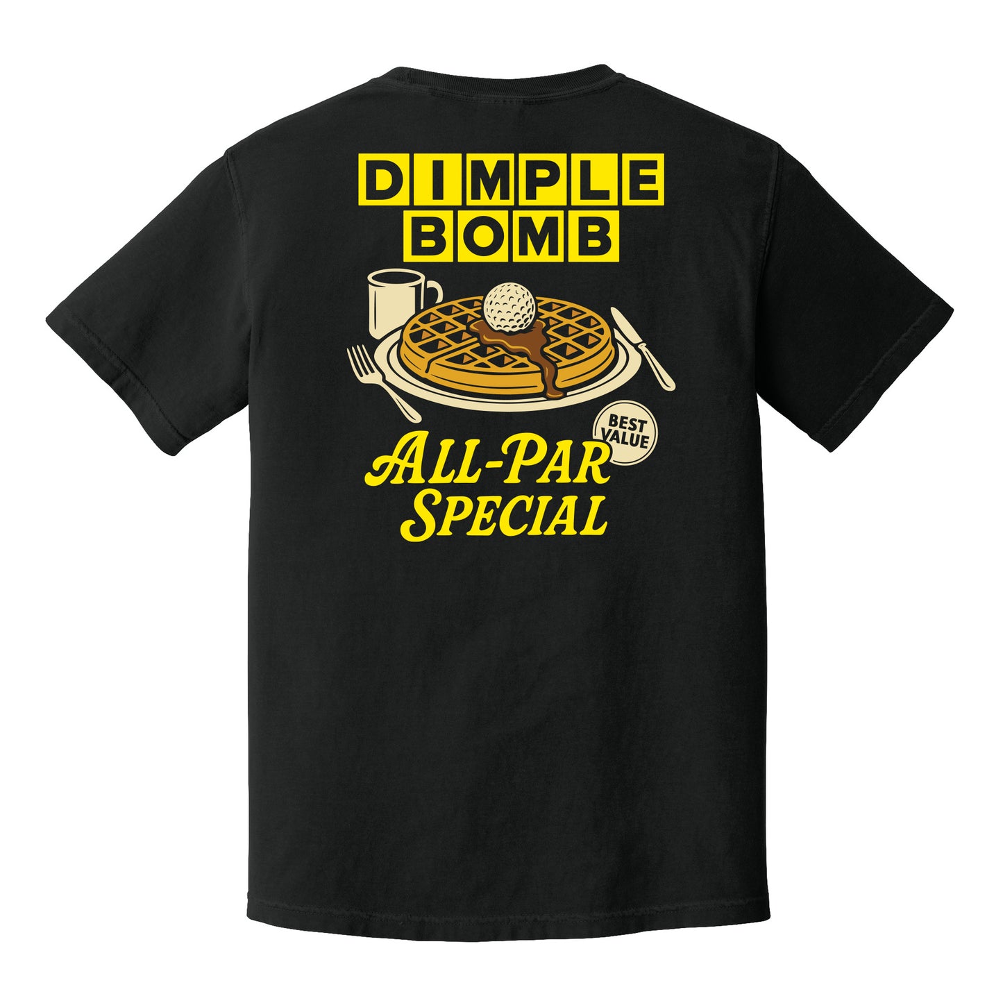 All-Par Special Tee – Syrup, Scrambles & Shenanigans