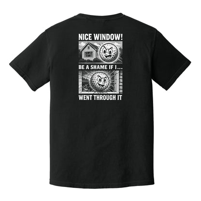 Be a Shame Tee – Mr. Dimple Window Buster