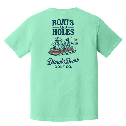 Boats and Holes Tee – Prestige Fairway Edition