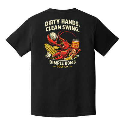 The Dirty Hands Clean Swing Tee – Boil Season