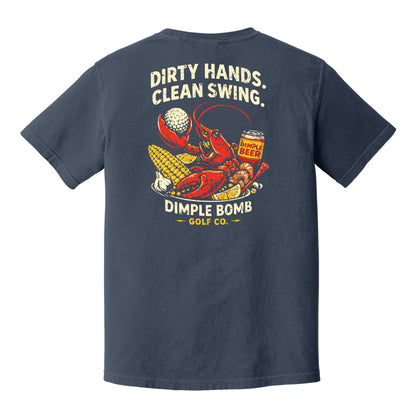 The Dirty Hands Clean Swing Tee – Boil Season