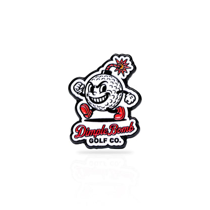 Dimple Bomb Golf Co. Ball Marker
