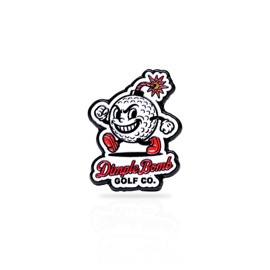 Dimple Bomb Golf Co. Ball Marker
