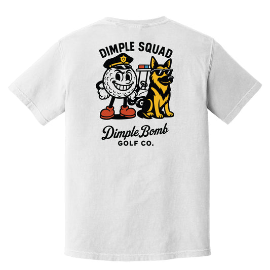 Dimple Squad Tee – Mr. Dimple & K9 Unit