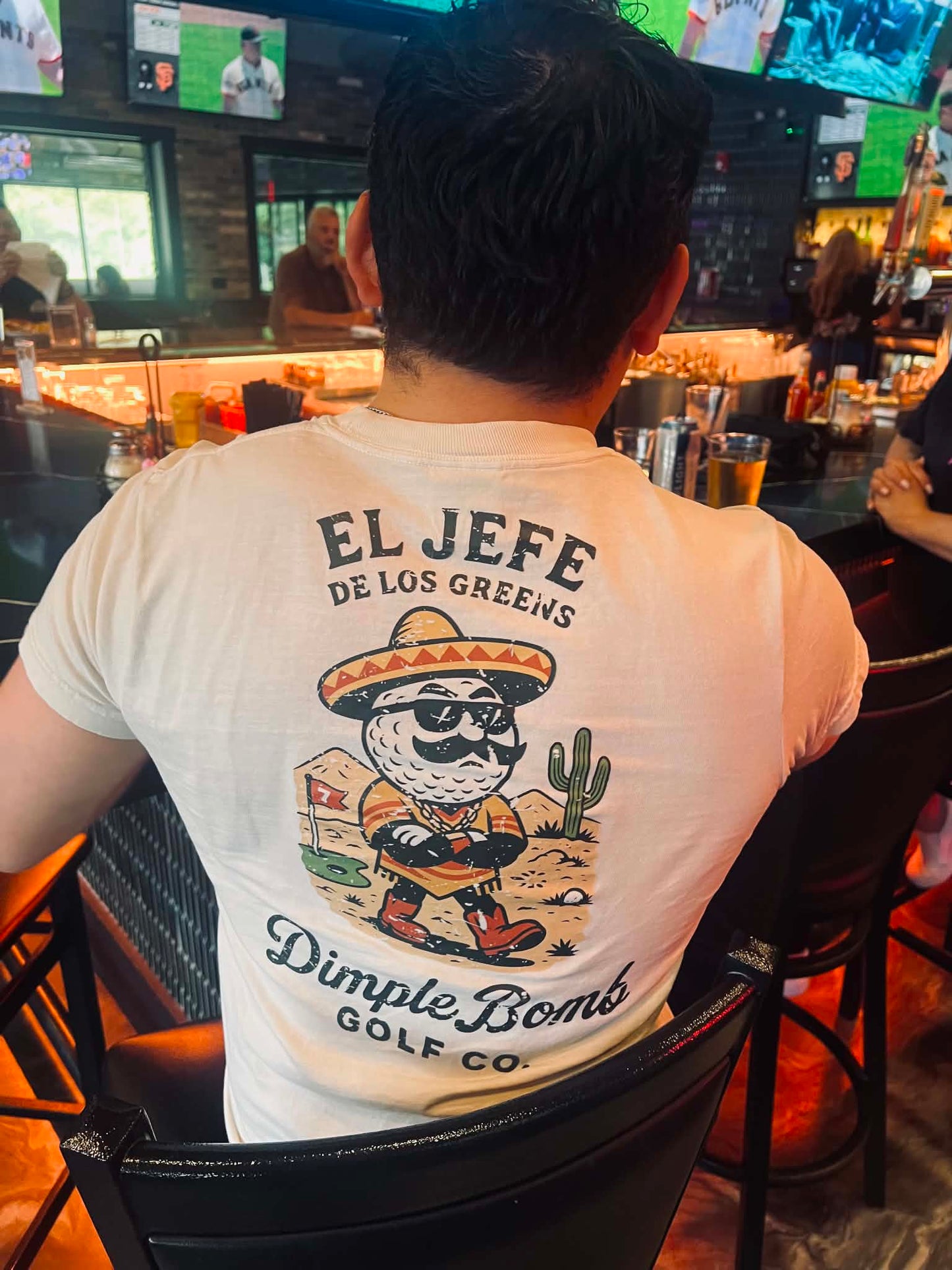El Jefe de Los Greens Tee – Boss of the Fairways