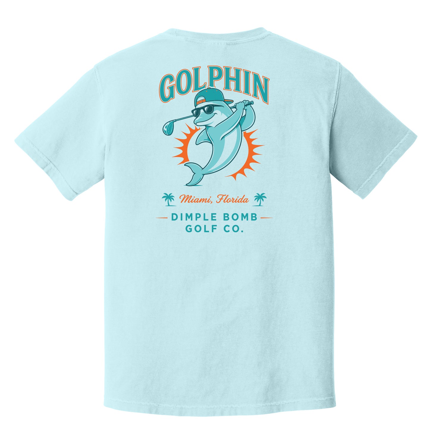 Golphin Tee – Miami Fairway Vibes