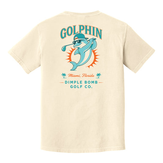Golphin Tee – Miami Fairway Vibes
