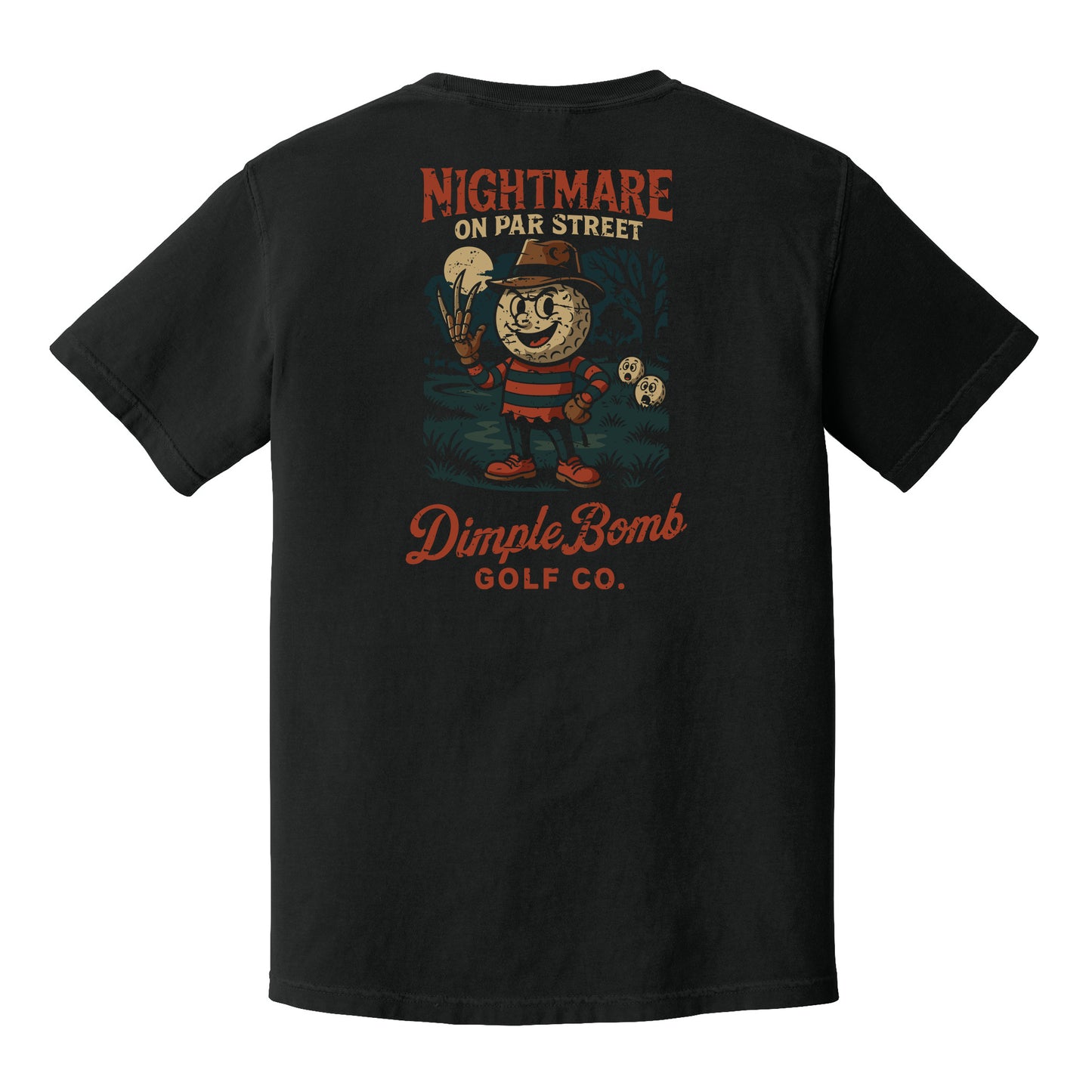 Nightmare on Par Street Tee – Don’t Fall Asleep on the Green